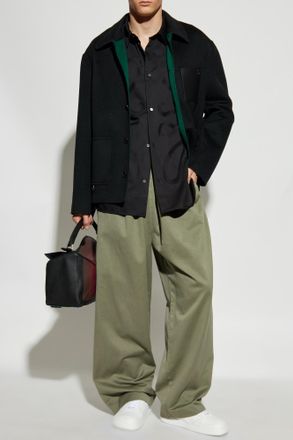 Loewe Shirt With Logo, Mens, Black