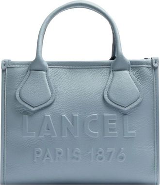 Lancel S Zip Tote Bag - Dames - Shoppers - Wit - ONE Size - Leer - Tassen