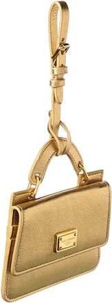 Dolce & Gabbana Dg Logo Leather Card Holder