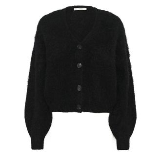 Gestuz Truien & Vesten, Dames, Zwart, S, Wol, Debbie Cardigan