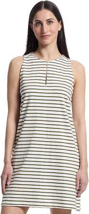Lilla P Keyhole Tank Top Dress Womens Dress Kelp Stripe : XS, Cotton