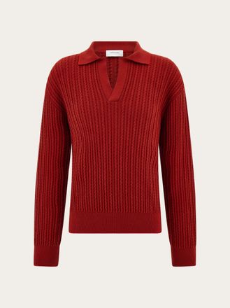 Ferragamo Uomo Maglia a polo Rosso