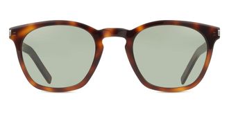 Saint Laurent SL 28 SLIM 002 Mens Sunglasses Tortoiseshell Size 49 - Free RX Lenses - Free RX Lenses
