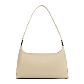 Lancaster Shoulder Bags, female, Beige, Size: ONE SIZE Suave Ace Zip M Shoulder Bag