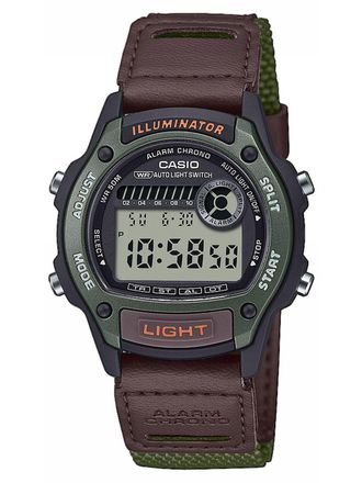 Casio Casio Collection Heren Horloge Bruin W-220HF-3AVEF