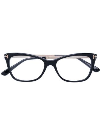 Tom Ford Eyewear cat eye montuur - Zwart