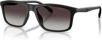 Emporio Armani Zonnebrillen - Heren - Zonnebrillen - Zwart - 57 MM - Accessoires