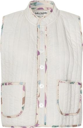 Lollys Laundry Vests - Dames - Bodywarmers - Beige - M - Jassen
