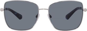 Burberry Dark Grey Butterfly Ladies Sunglasses BE3158 135387 58