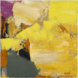 Schubiger M&ouml;bel Bild Lebendigkeit in Gelb