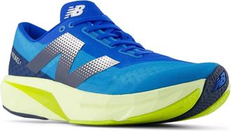 New Balance Mens New Balance FuelCell Rebel v4 MFCXLQ4 Sneakers Blue Running Shoes DWA2571