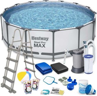 OEM Piscina De Jard&iacute;n Con Estructura De 488 X 122 Cm 19 En 1 Bestway 5612z