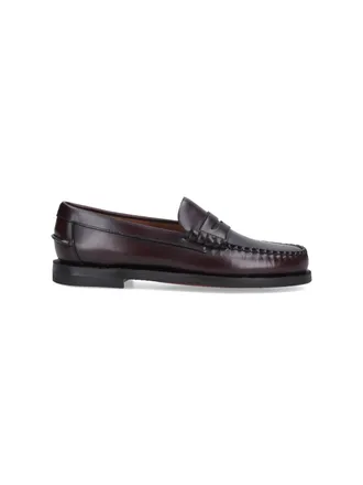 Sebago Brown Dan Leather Loafers