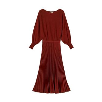 Twinset Dames, Jurken, Rood, Maat: XS