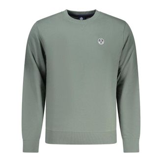 North Sails Sweatshirts, male, Green, Size: 3XL Zip-up Sweatshirt