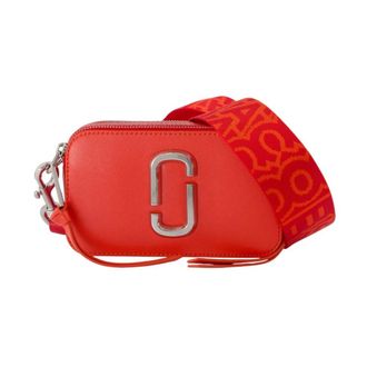 Marc Jacobs Tassen, Dames, Oranje, ONE Size, Leer, The Snapshot Crossbody