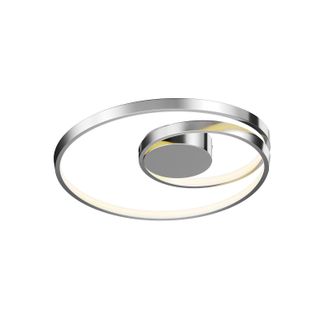 Lucande L&aacute;mpara De Techo Led maire En Plateado Aluminio - Lucande