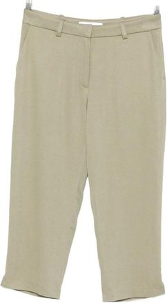 Frankie Shop Cropped Broeken - Dames - Vrijetijds broeken - Groen - XS - Broeken