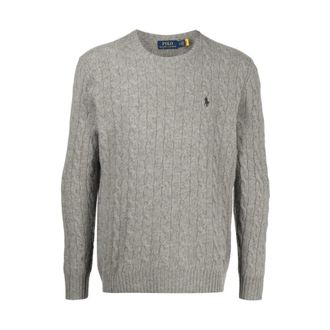 Ralph Lauren Truien & Vesten, Heren, Grijs, S, Wol, Trui