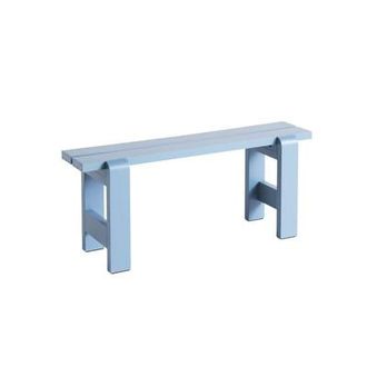 HAY Bench Weekday - Blue - FSC solid pine - Designer Fritz Gräber