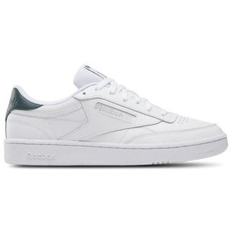 Reebok Mens Club C 85 - Shoes Flint Grey Metallic/Breakaway Green/White Size 10.0