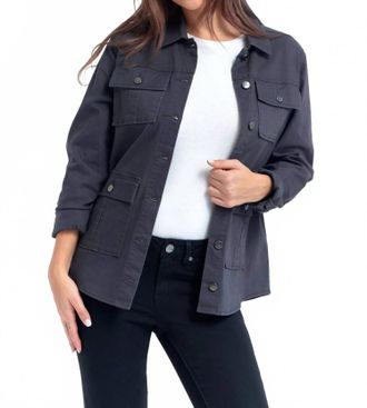 1822 Denim Classic Utility Jacket In Magnet