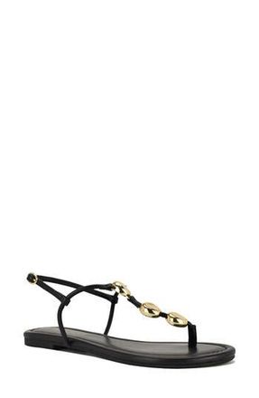 Nine West Bello Slingback Thong Sandal in Black at Nordstrom Rack, Size 6