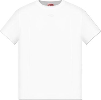 Diesel T-shirt T-Norm-Int - Heren - T-shirts - Wit - M - Katoen - Tops