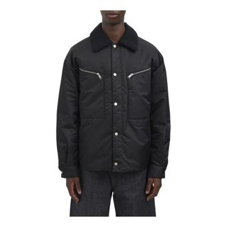Entire studios Giacca Camicia in Piuma - - Jackets - Uomo - Nero - M