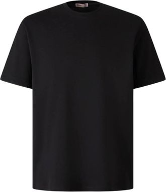 Herno T-shirt Girocollo Resort - - Tops - Uomo - Nero - 2XL