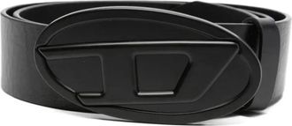 Diesel B-1Dr 2.0 Riem - Dames - Riemen - Zwart - 80 CM - Leer - Accessoires