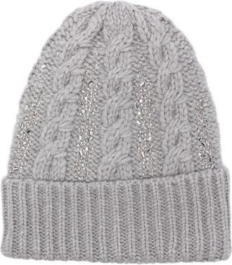 Ermanno Scervino Berretto con decorazione - Grigio