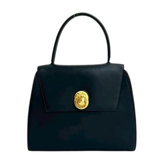 Celine Pre-owned Handbags, female, Blue, Size: ONE SIZE Pre-owned Calf Leather Handbag