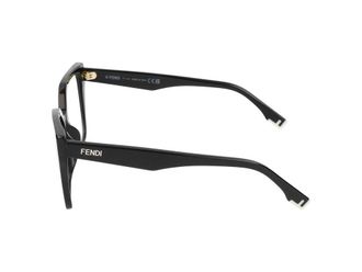 MAISON FENDI FE50002I Oversize Square-Frame Eyeglasses - Black