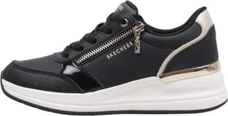 Skechers BILLION 2 womens Shoes, BLACK, 5 UK