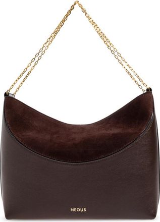 Neous Pavo West Schoudertas - Dames - Schoudertassen - Bruin - ONE Size - Leer - Tassen