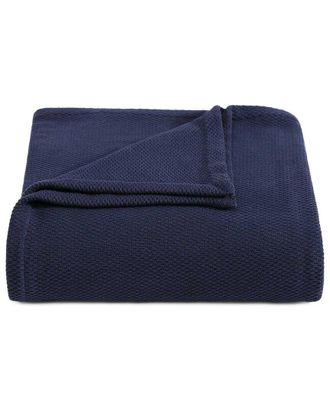 Tommy Hilfiger Cotton Pique Solid Blanket