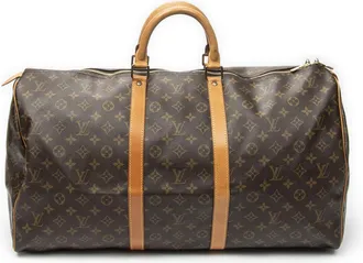 Louis Vuitton Pre-owned Womens Keepall 55 Travel Bag - Brown - One Size