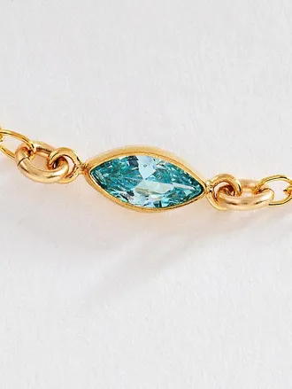 Set & Stones Marquise Birthstone Bracelet