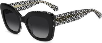 Kate Spade New York KS Kalie 2/G/S Asian Fit 807/9O Womens Sunglasses Black Size 52