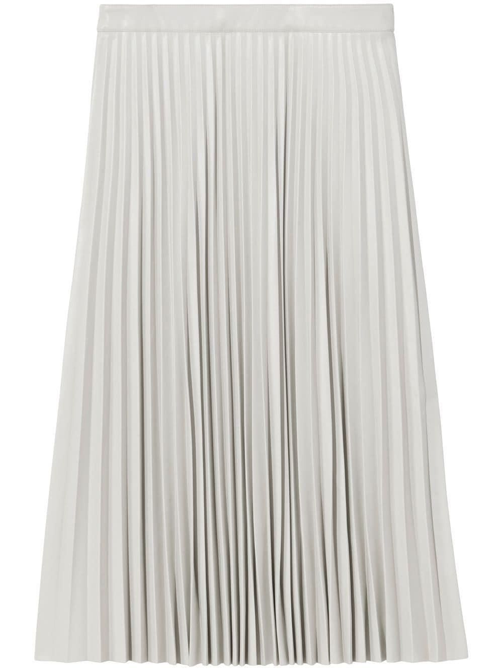 Jupe Plissée Métallisée Noire Proenza Schouler - Taille 34/36, Occasion Très Bon état | Style Soirée élégant