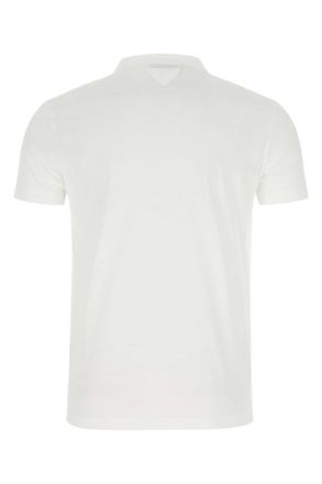 Prada Mens White Cotton T-Shirt Set F0009