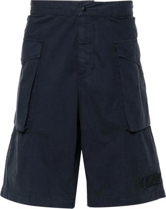 Aspesi Korte Broeken, Heren, Blauw, M, Denim, Blauwe Denim Shorts