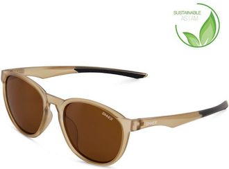 Sinner Clusia Asian Fit Polarized SISU-922-40-P30 Mens Sunglasses Brown Size 53
