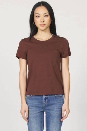 Dear John Denim Decker Jersey Short Sleeve Tee In Cocoa