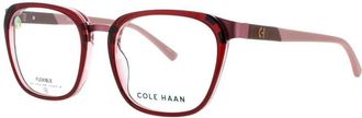 Cole Haan Unisex Transparent Oval Eyeglass Frames Ch-Ch4523-604-52