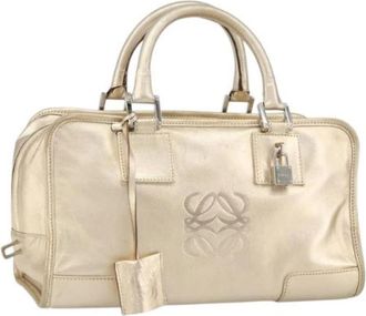 Loewe Pre-owned Handbags, female, Beige, Size: ONE SIZE Pre-owned Handbag