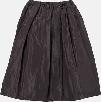Prada Silk taffeta miniskirt