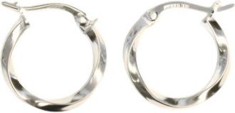 Argento Vivo Textured Hoop Earrings at Nordstrom