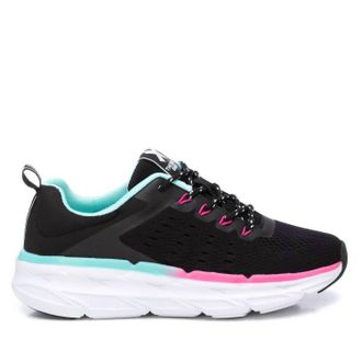 Xti Womens Athletic Casual Sneakers In Black